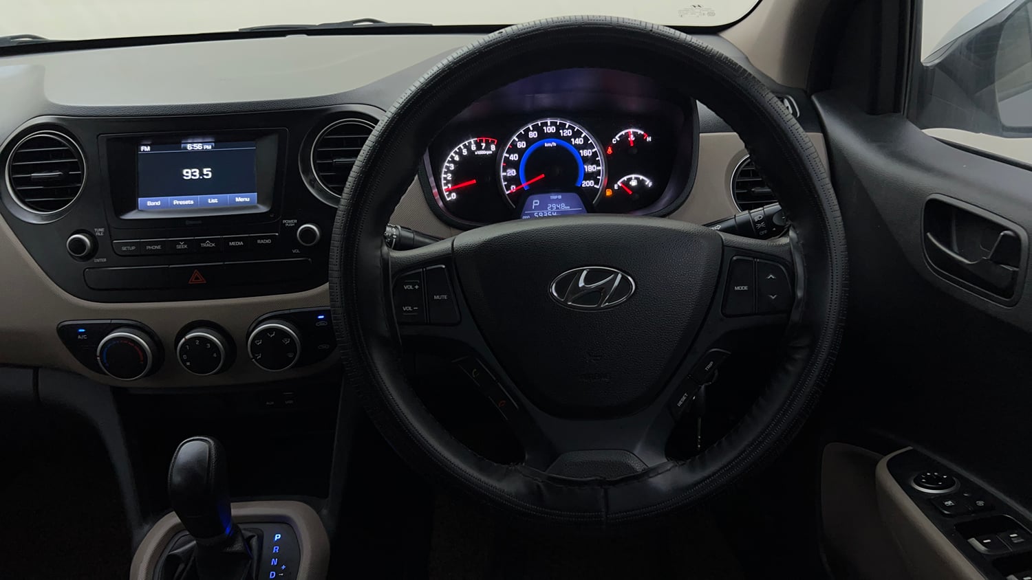 Used 2018 Hyundai Grand i10 Magna AT 1.2 Kappa VTVT Petrol Automatic interior STEERING VIEW