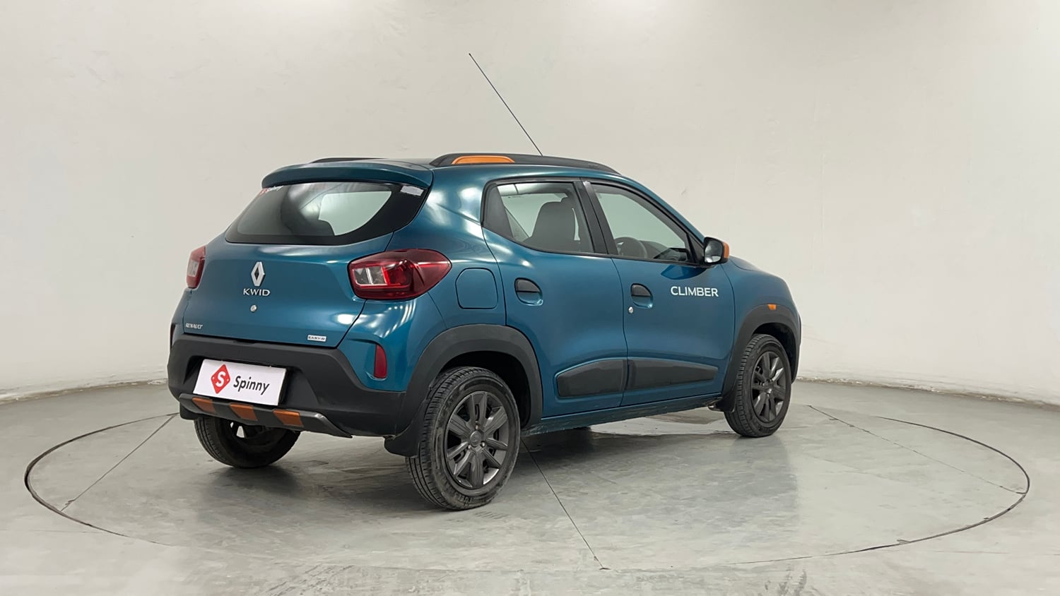 Used 2019 Renault Kwid CLIMBER 1.0 AMT Opt Petrol Automatic exterior RIGHT REAR CORNER VIEW