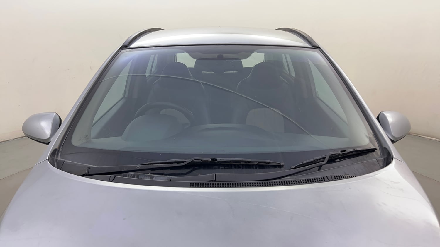 Used 2018 Hyundai Grand i10 Magna AT 1.2 Kappa VTVT Petrol Automatic exterior FRONT WINDSHIELD VIEW