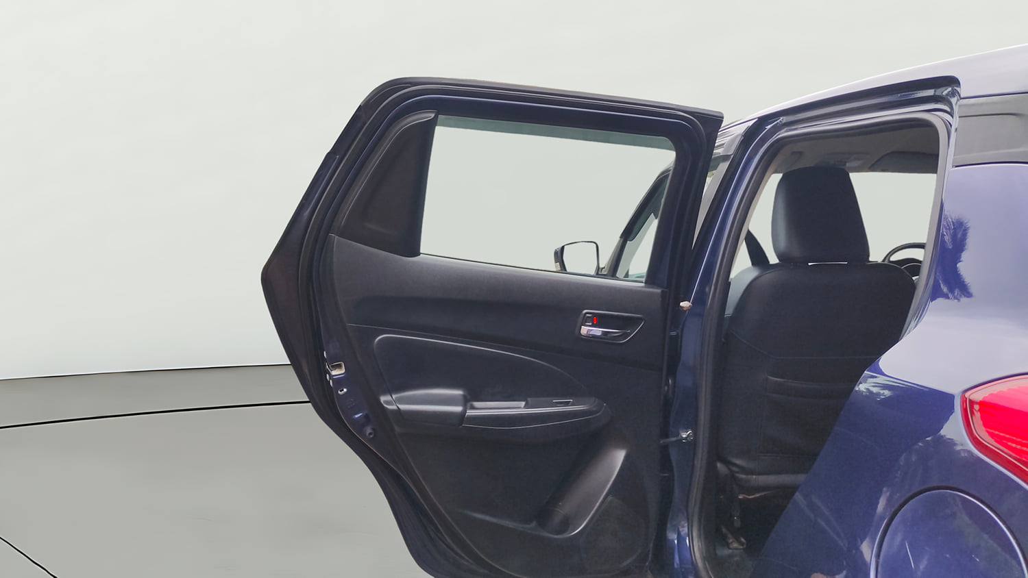 Used 2022 Maruti Suzuki Swift VXi Petrol Manual interior LEFT REAR DOOR OPEN VIEW