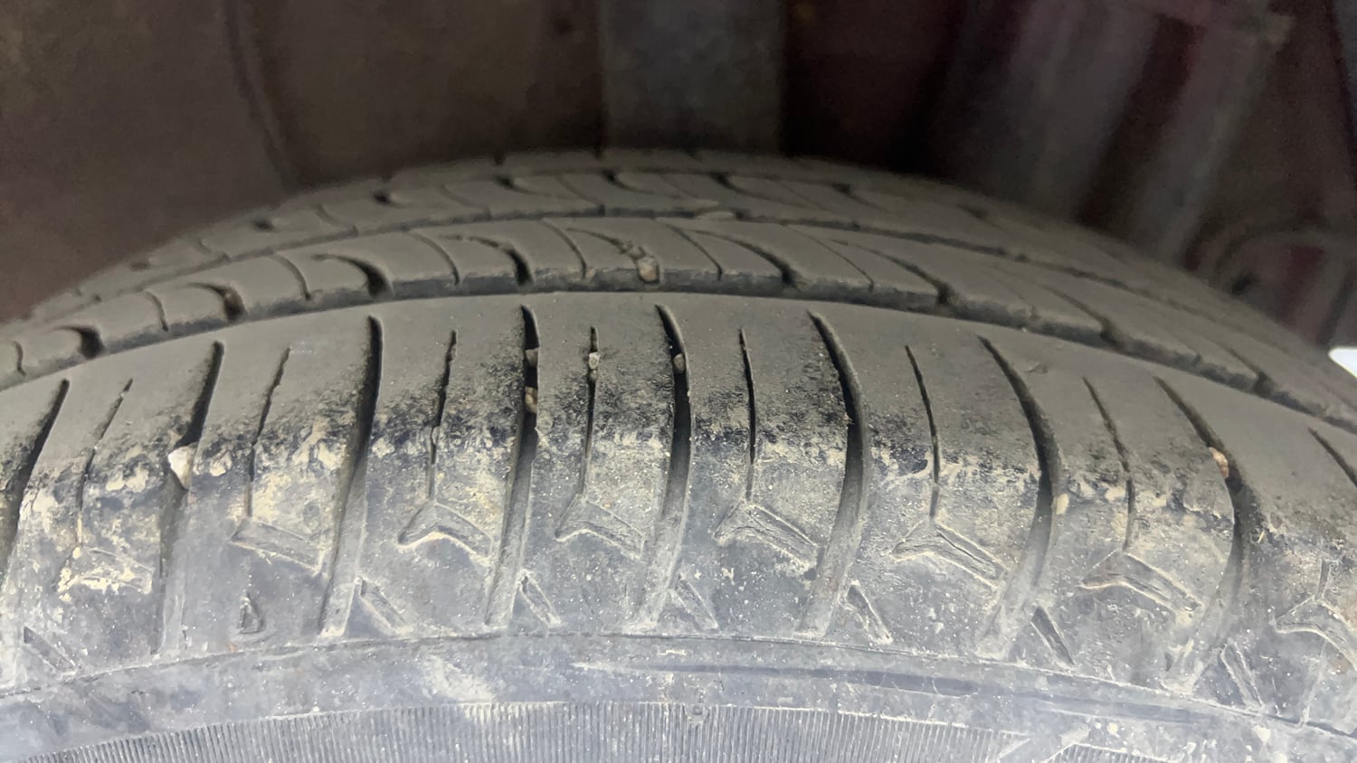 Used 2019 Hyundai Grand i10 Sportz U2 1.2 CRDi Diesel Manual tyres LEFT REAR TYRE TREAD VIEW