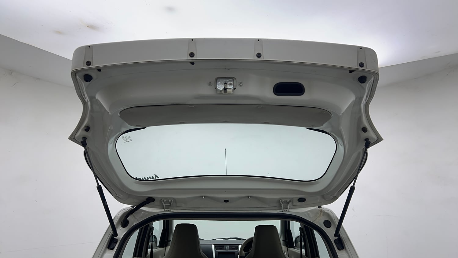Used 2019 Maruti Suzuki Celerio VXi AMT Petrol Automatic interior DICKY DOOR OPEN VIEW