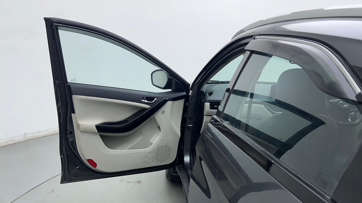 Used 2021 Tata Nexon XZA Plus Petrol Automatic interior LEFT FRONT DOOR OPEN VIEW