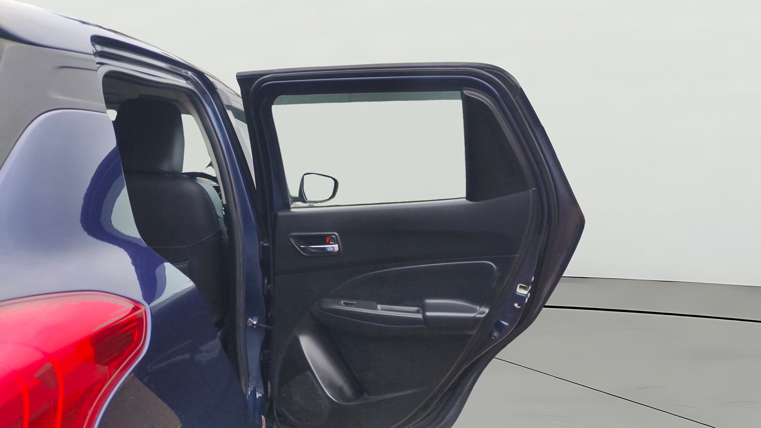 Used 2022 Maruti Suzuki Swift VXi Petrol Manual interior RIGHT REAR DOOR OPEN VIEW