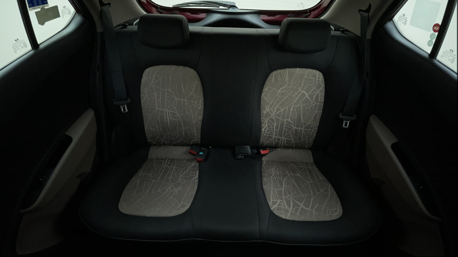 Used 2016 Hyundai Grand i10 Asta AT 1.2 Kappa VTVT Petrol Automatic interior REAR SEAT CONDITION VIEW