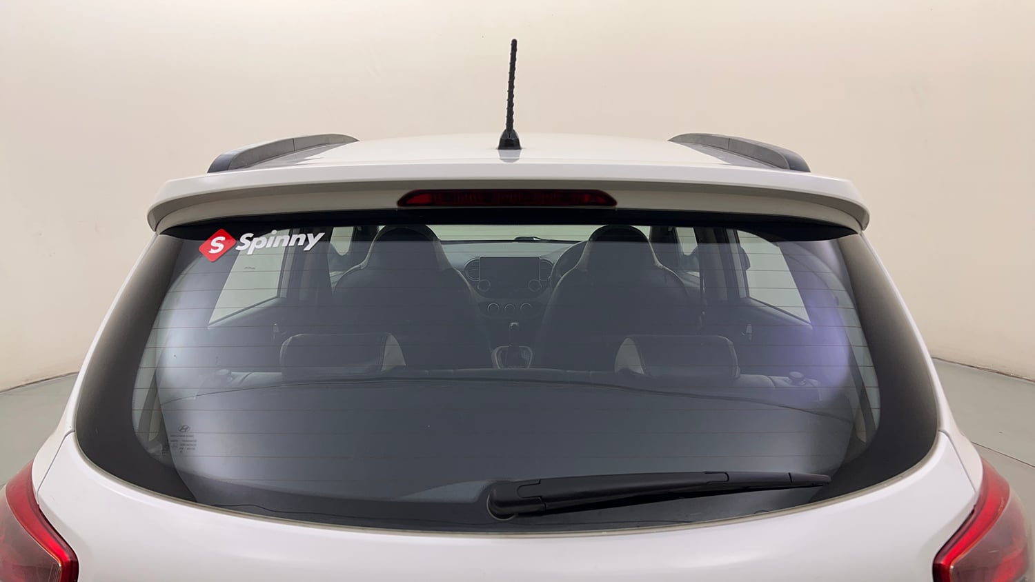 Used 2013 Hyundai Grand i10 Asta AT 1.2 Kappa VTVT Petrol Automatic exterior BACK WINDSHIELD VIEW