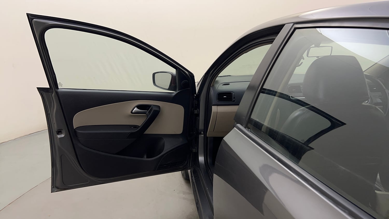 Used 2013 Volkswagen Polo Comfortline 1.2L (P) Petrol Manual interior LEFT FRONT DOOR OPEN VIEW