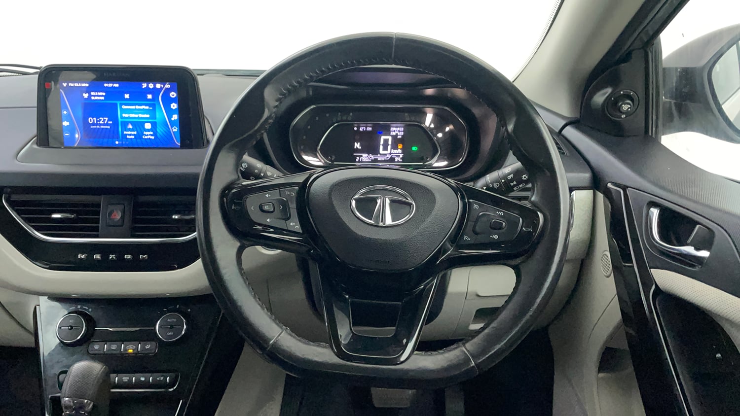 Used 2022 Tata Nexon XZA Plus (O) Petrol Automatic interior STEERING VIEW