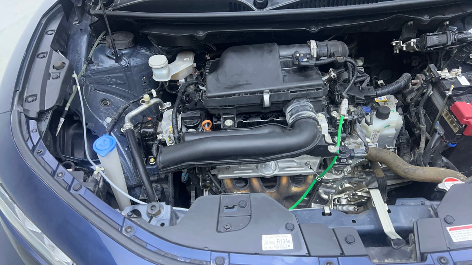 Used 2024 Maruti Suzuki Fronx Delta Plus 1.2L AGS Petrol Automatic engine ENGINE RIGHT SIDE VIEW