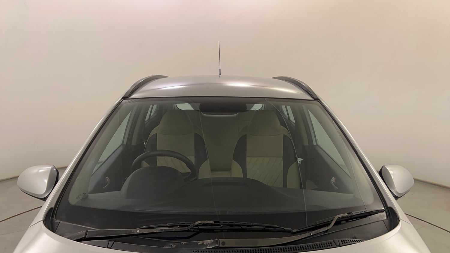 Used 2017 Hyundai Grand i10 Sportz 1.2 Kappa VTVT Petrol Manual exterior FRONT WINDSHIELD VIEW