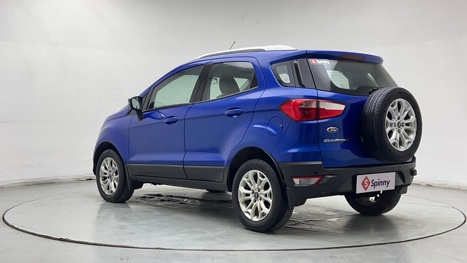 Used 2014 Ford EcoSport Titanium 1.5 Ti-VCT AT Petrol Automatic exterior LEFT REAR CORNER VIEW