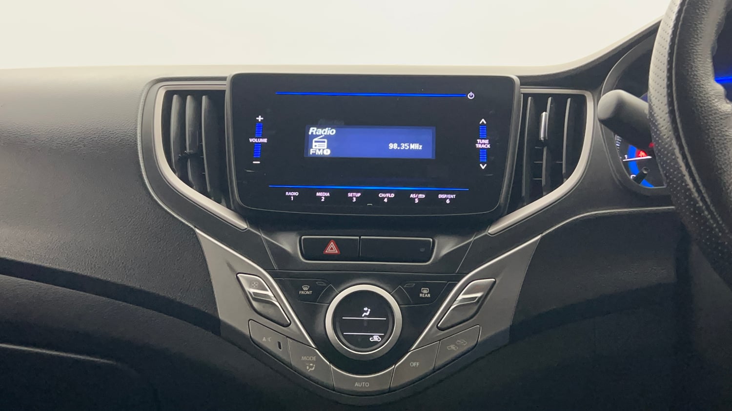 Used 2021 Maruti Suzuki Baleno Delta Petrol Manual top_features Integrated (in-dash) music system