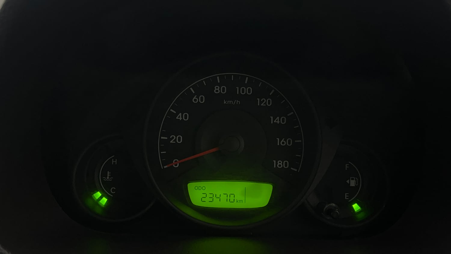 Used 2016 Hyundai Eon Era + AirBag Petrol Manual interior CLUSTERMETER VIEW