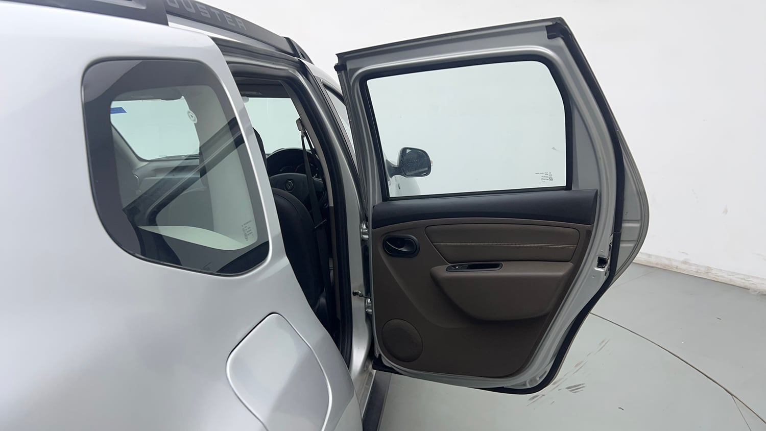 Used 2019 Renault Duster RXS CVT Petrol Automatic interior RIGHT REAR DOOR OPEN VIEW