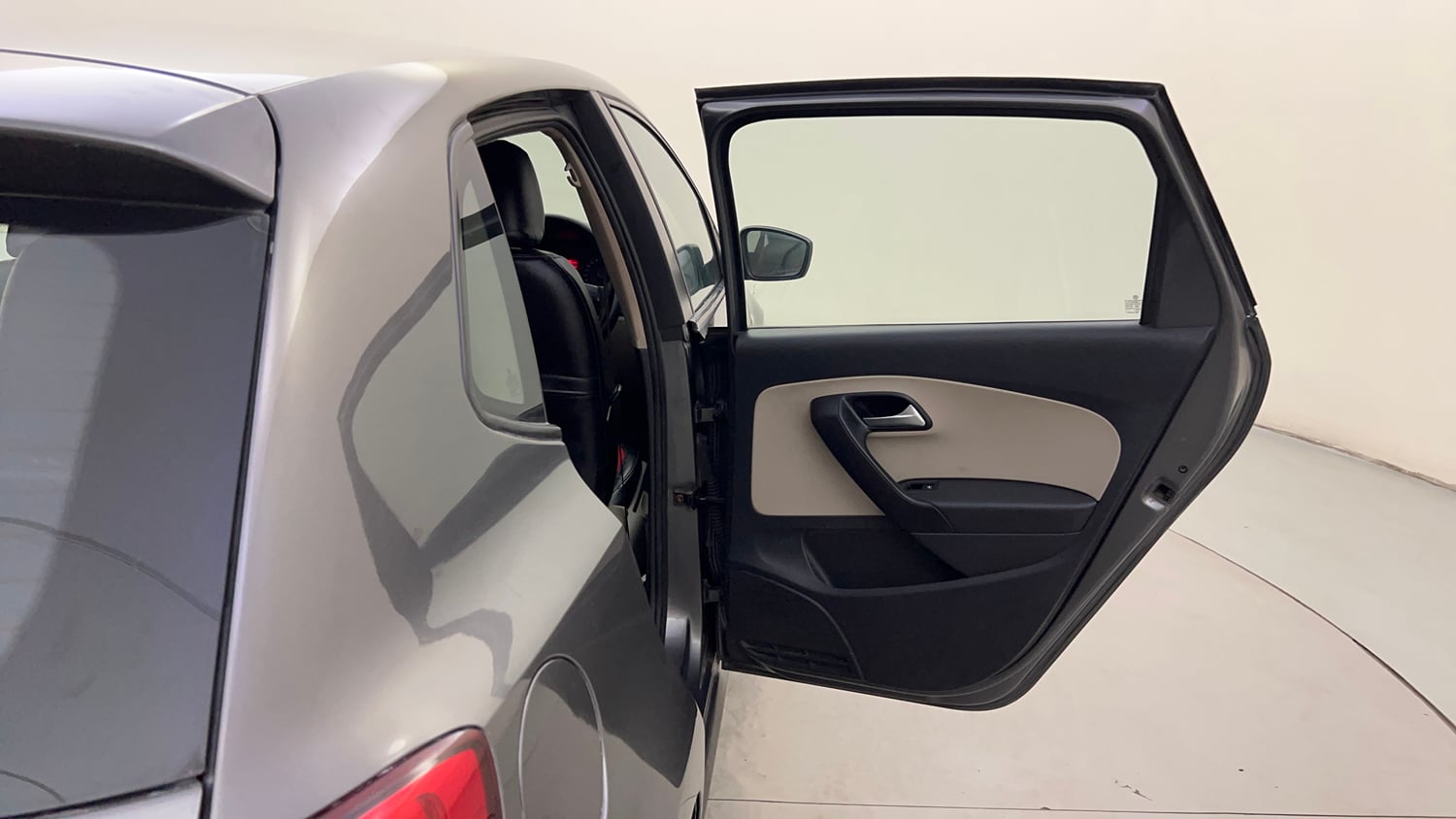Used 2013 Volkswagen Polo Comfortline 1.2L (P) Petrol Manual interior RIGHT REAR DOOR OPEN VIEW