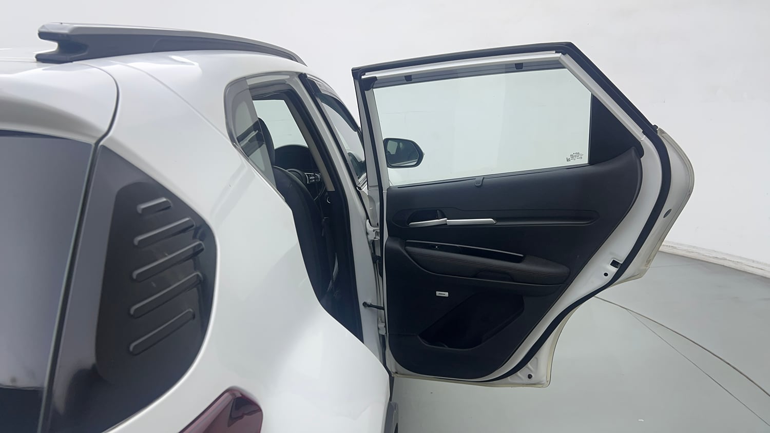 Used 2022 Kia Sonet GTX Plus 1.5 AT Diesel Automatic interior RIGHT REAR DOOR OPEN VIEW