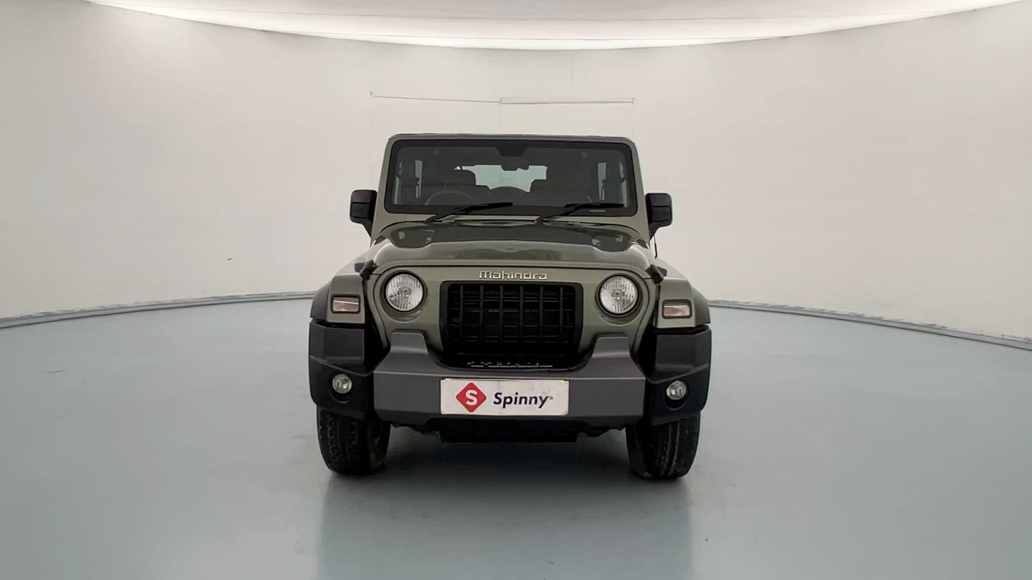 Used 2022 mahindra Thar LX Hard Top Diesel AT 4WD Diesel Automatic exterior FRONT VIEW