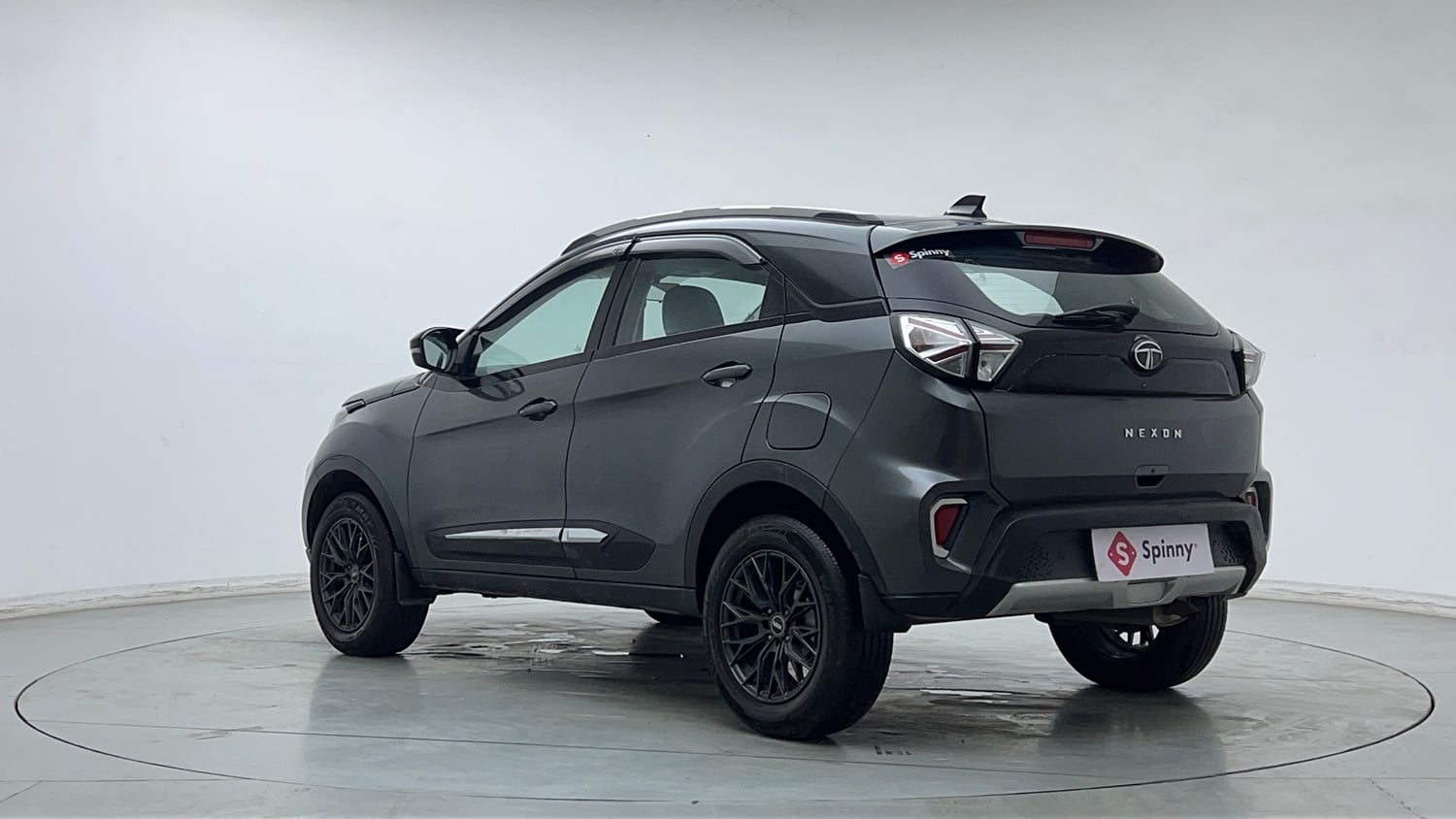 Used 2021 Tata Nexon XZA Plus Petrol Automatic exterior LEFT REAR CORNER VIEW