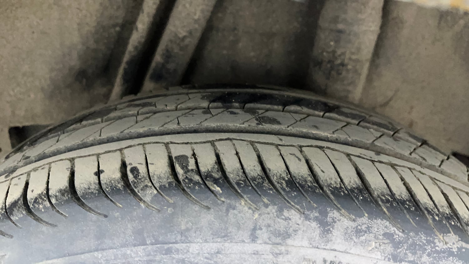 Used 2017 Honda Jazz V Petrol Petrol Manual tyres LEFT REAR TYRE TREAD VIEW