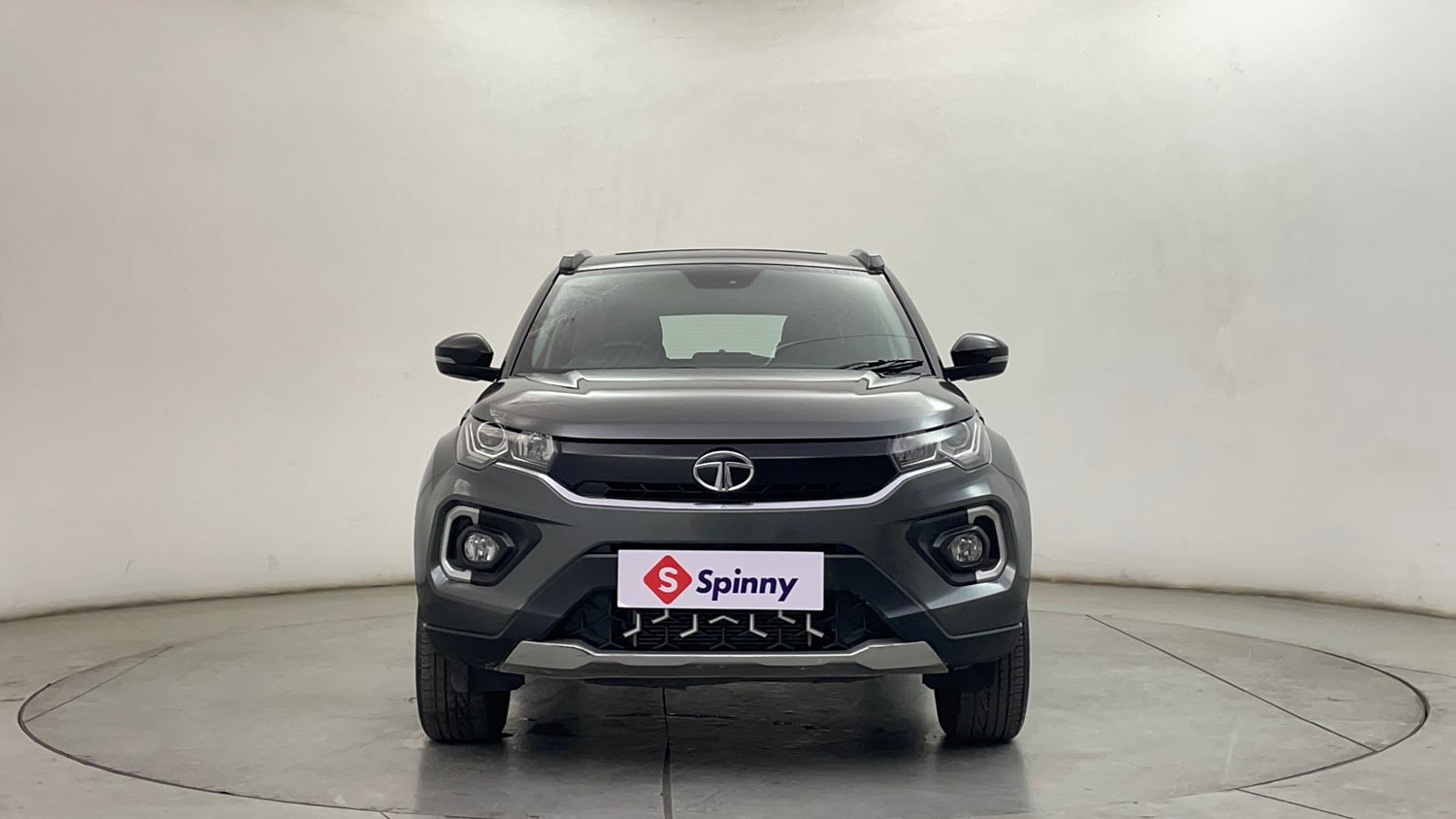 Used 2022 Tata Nexon XZA Plus (O) Petrol Automatic exterior FRONT VIEW