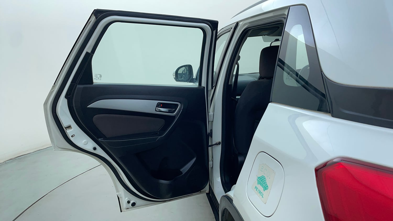 Used 2022 Toyota Urban Cruiser High Grade AT Petrol Automatic interior LEFT REAR DOOR OPEN VIEW