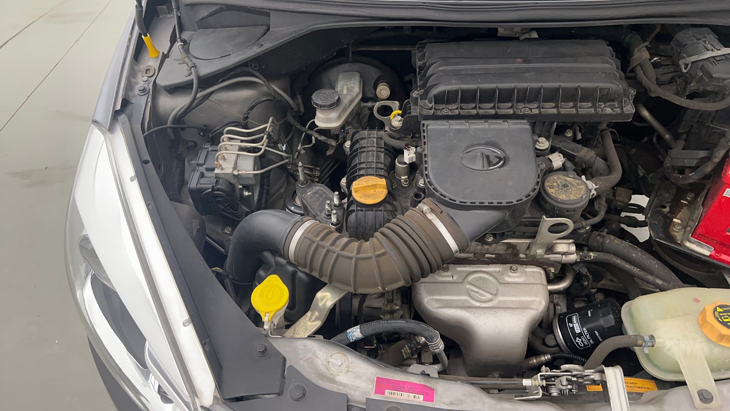 Used 2019 Tata Tiago Revotron XZ Petrol Manual engine ENGINE RIGHT SIDE VIEW