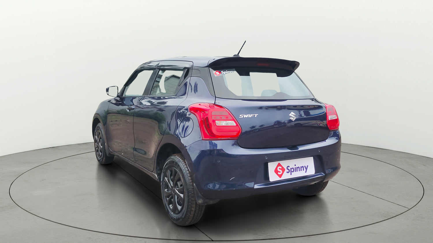 Used 2022 Maruti Suzuki Swift VXi Petrol Manual exterior LEFT REAR CORNER VIEW