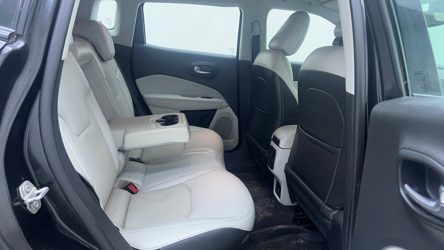 Used 2019 Jeep Compass Limited 1.4 Petrol AT Petrol Automatic interior RIGHT SIDE REAR DOOR CABIN VIEW