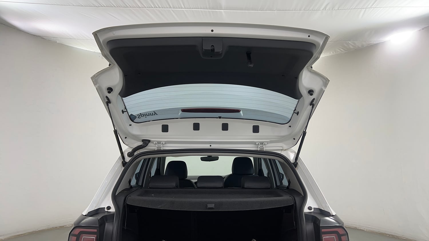 Used 2023 Volkswagen Taigun GT Plus 1.5 TSI DSG Petrol Automatic interior DICKY DOOR OPEN VIEW