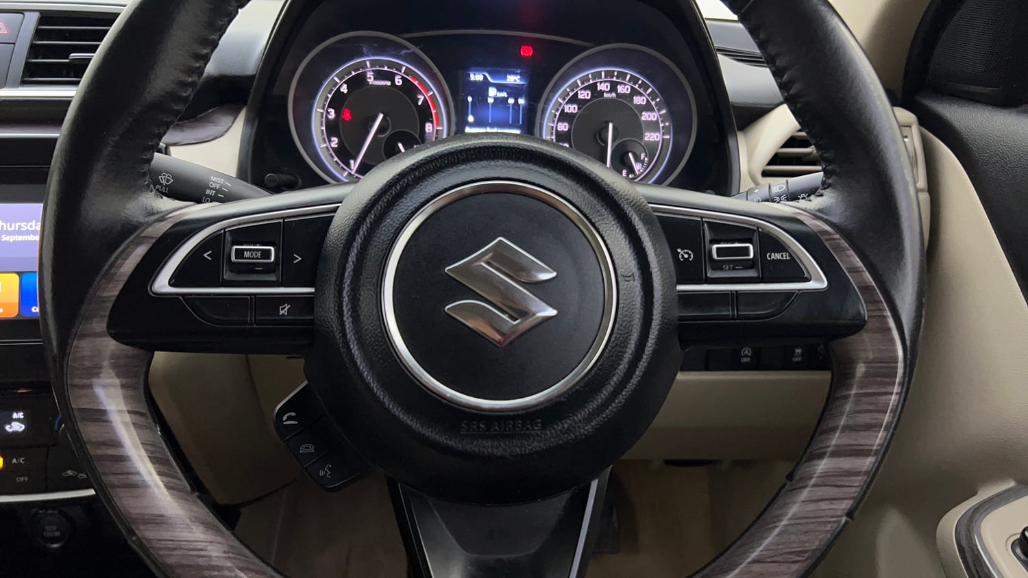 Used 2022 Maruti Suzuki Dzire ZXi Plus AGS Petrol Automatic top_features Airbags