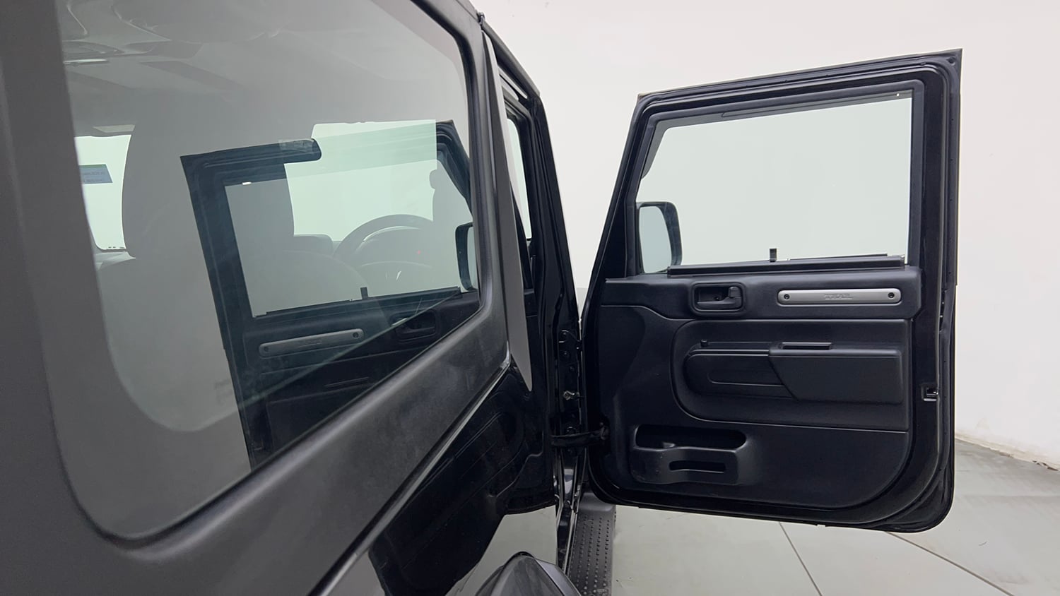 Used 2024 Mahindra Thar LX Hard Top Petrol AT RWD Petrol Automatic interior RIGHT FRONT DOOR OPEN VIEW