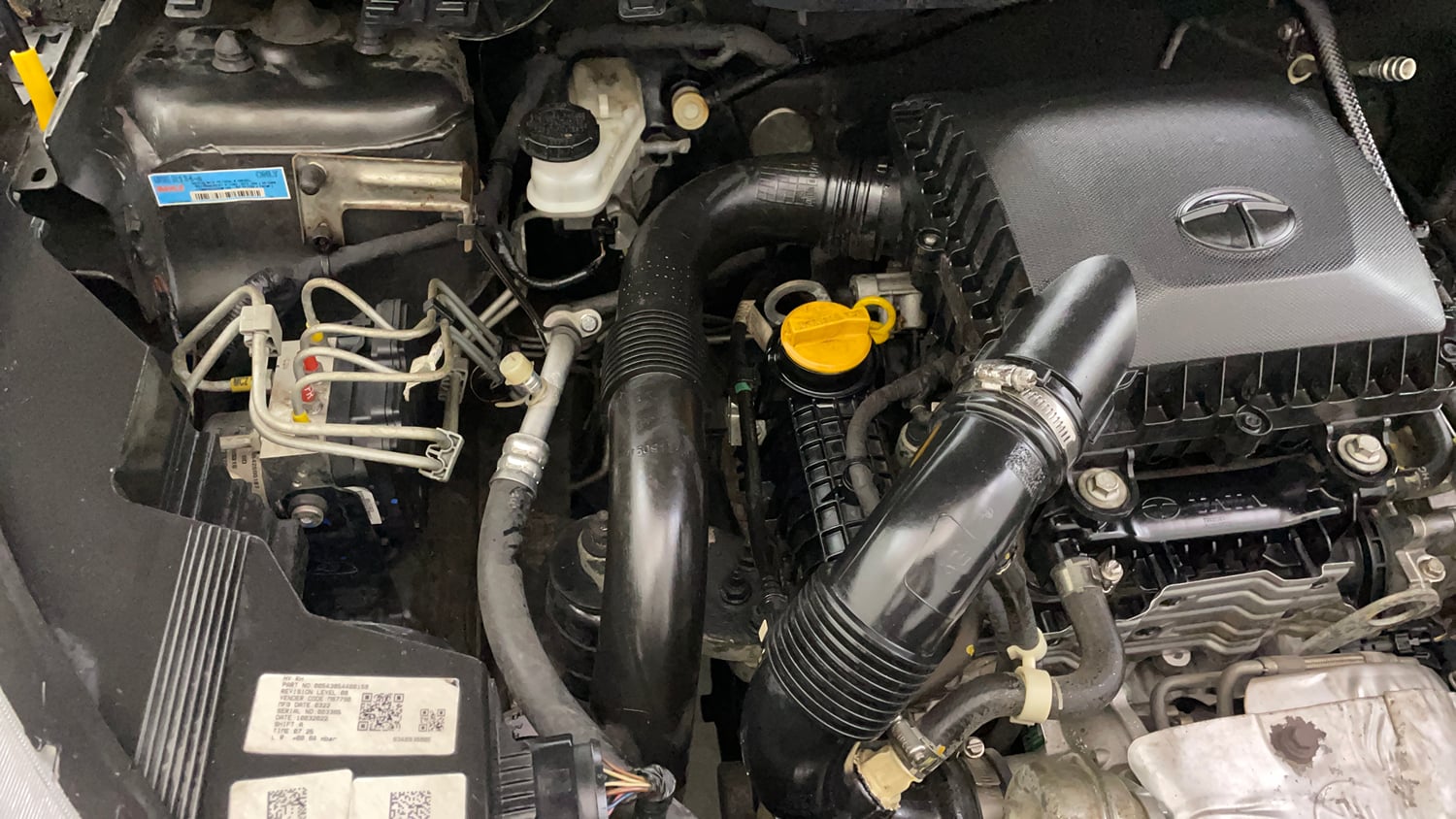 Used 2022 Tata Nexon XZA Plus (O) Petrol Automatic engine ENGINE RIGHT SIDE VIEW
