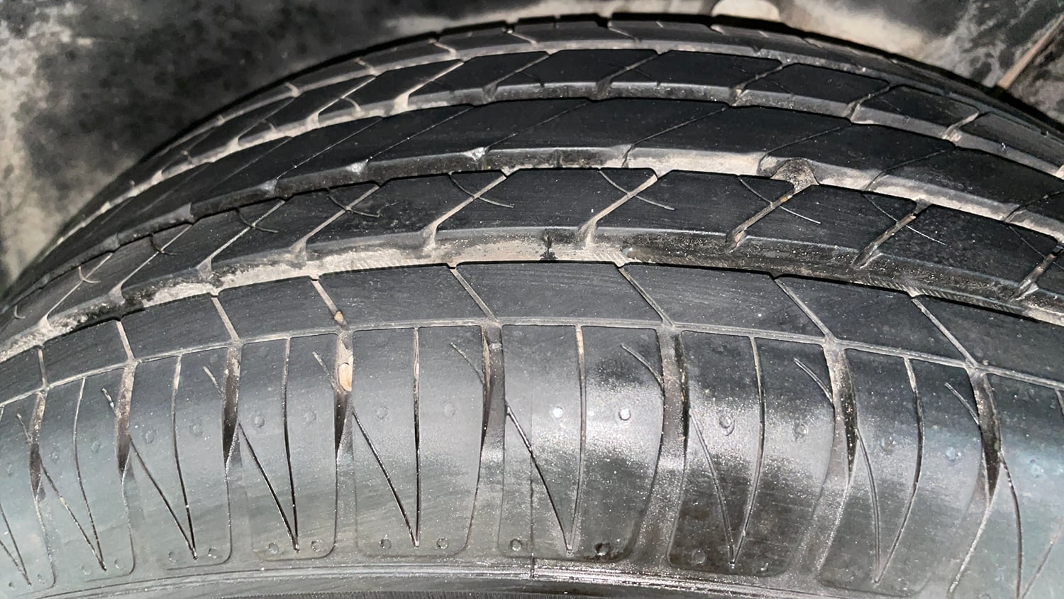 Used 2022 Toyota Urban Cruiser High Grade AT Petrol Automatic tyres LEFT REAR TYRE TREAD VIEW