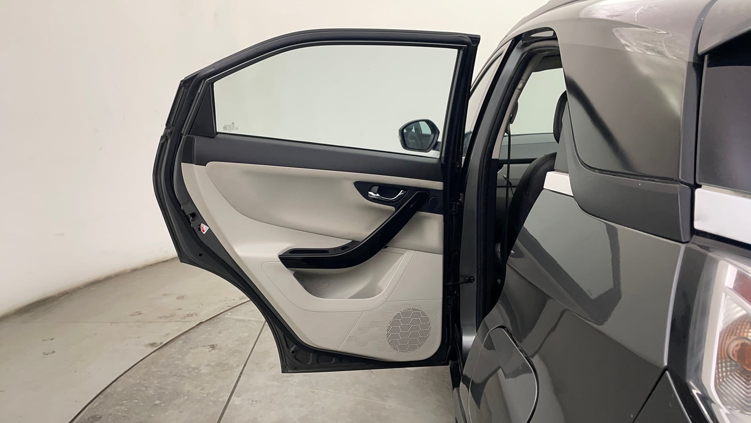 Used 2022 Tata Nexon XZA Plus (O) Petrol Automatic interior LEFT REAR DOOR OPEN VIEW