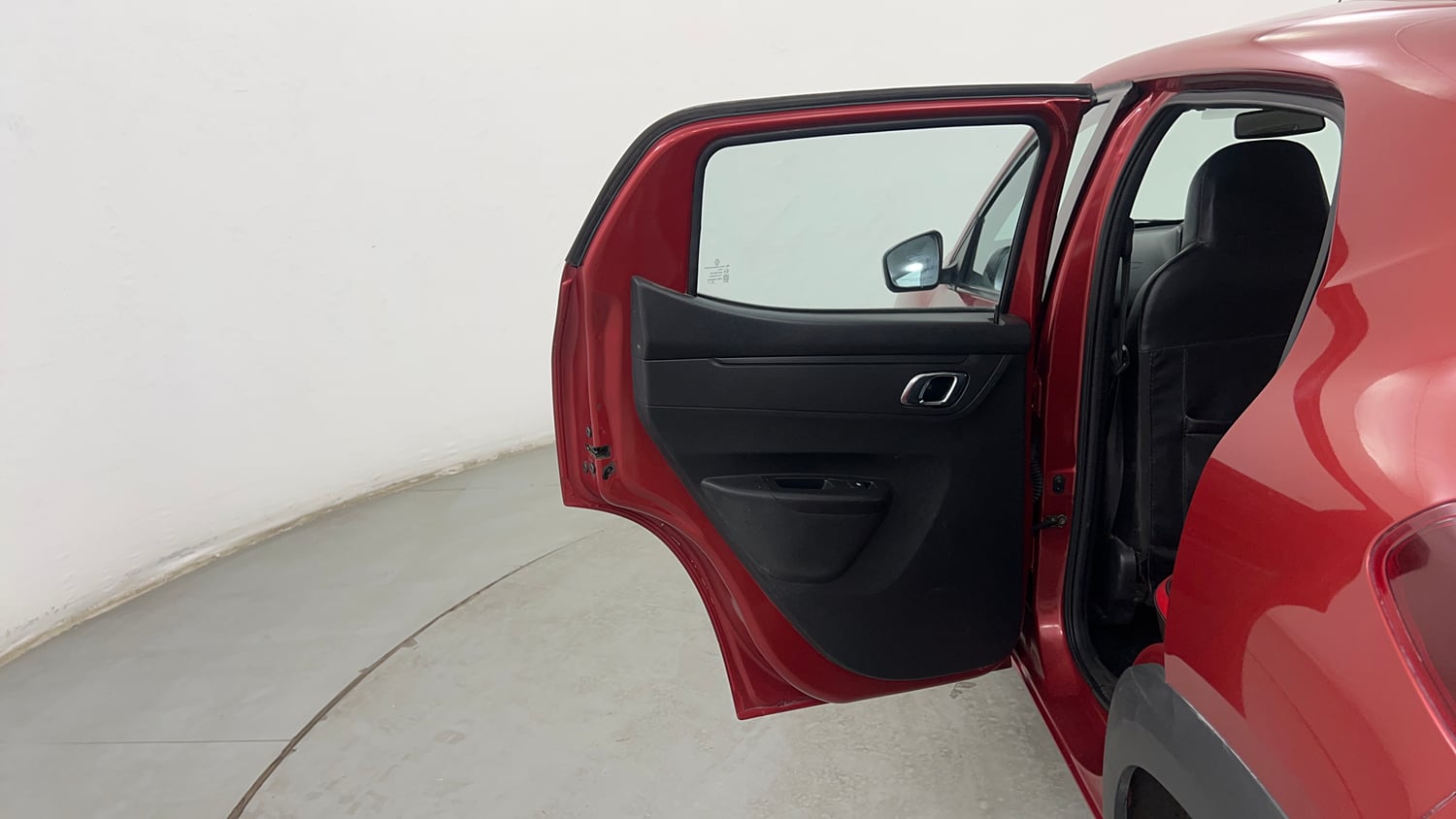 Used 2020 Renault Kwid 1.0 RXT AMT Opt Petrol Automatic interior LEFT REAR DOOR OPEN VIEW
