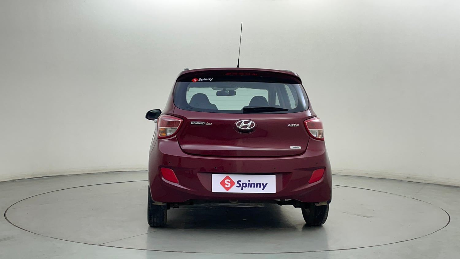 Used 2016 Hyundai Grand i10 Asta AT 1.2 Kappa VTVT Petrol Automatic exterior BACK VIEW