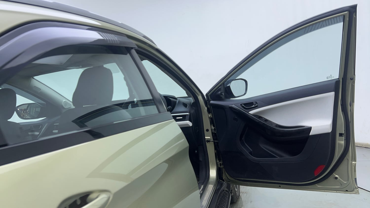 Used 2025 Tata Nexon Creative 1.2 Revotron Petrol 6MT Petrol Manual interior RIGHT FRONT DOOR OPEN VIEW