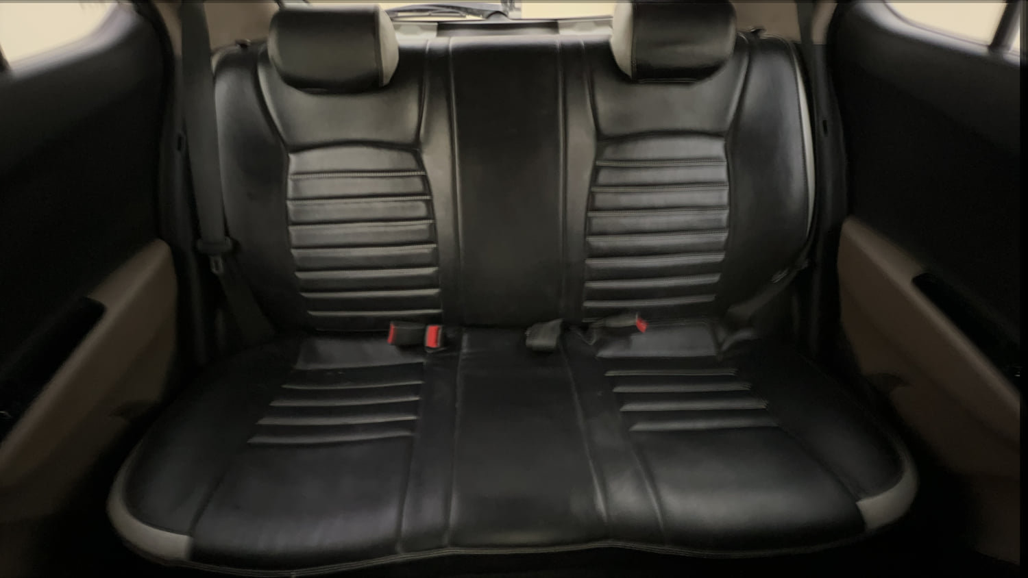 Used 2013 Hyundai Grand i10 Asta AT 1.2 Kappa VTVT Petrol Automatic interior REAR SEAT CONDITION VIEW