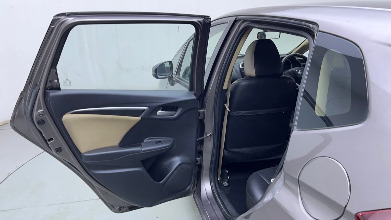 Used 2017 Honda Jazz V Petrol Petrol Manual interior LEFT REAR DOOR OPEN VIEW