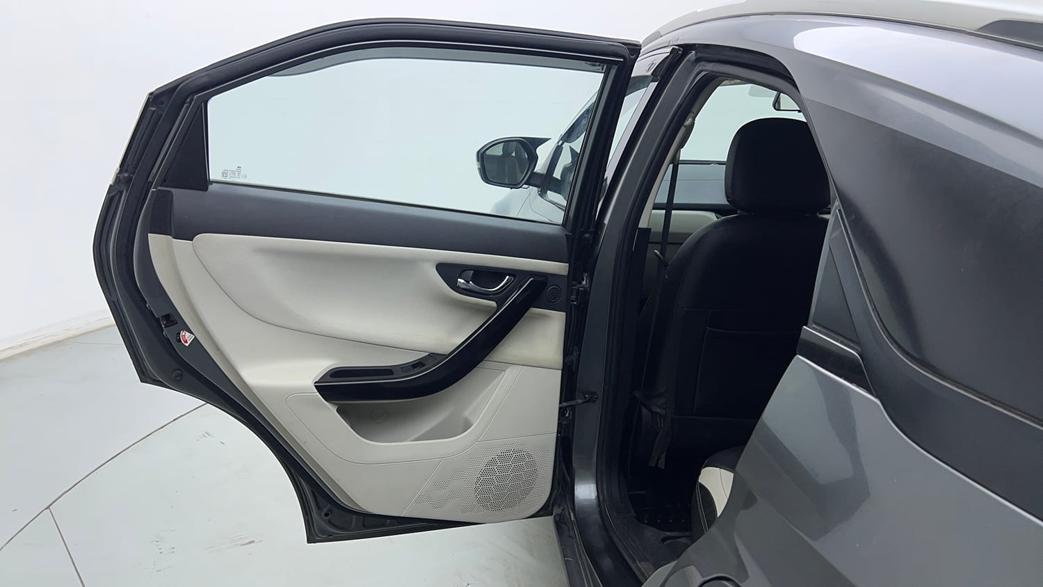Used 2021 Tata Nexon XZA Plus Petrol Automatic interior LEFT REAR DOOR OPEN VIEW
