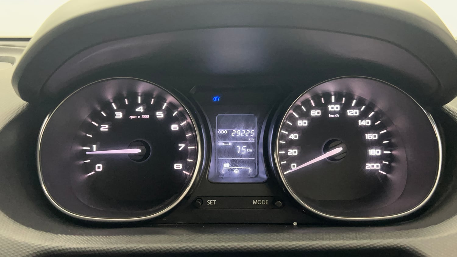 Used 2019 Tata Tiago Revotron XZ Petrol Manual interior CLUSTERMETER VIEW