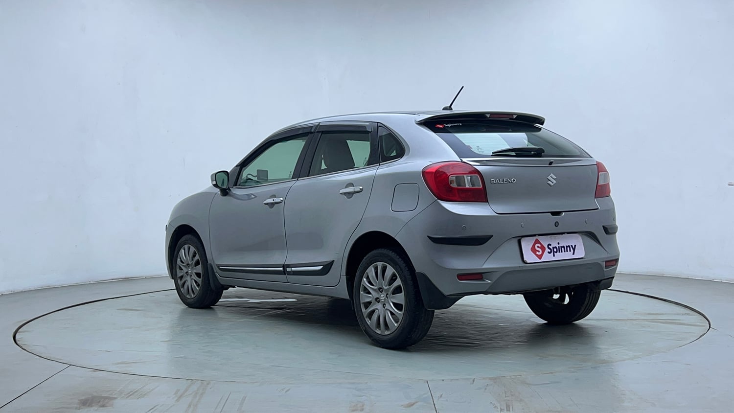 Used 2017 Maruti Suzuki Baleno Zeta 1.2 AT Petrol Automatic exterior LEFT REAR CORNER VIEW