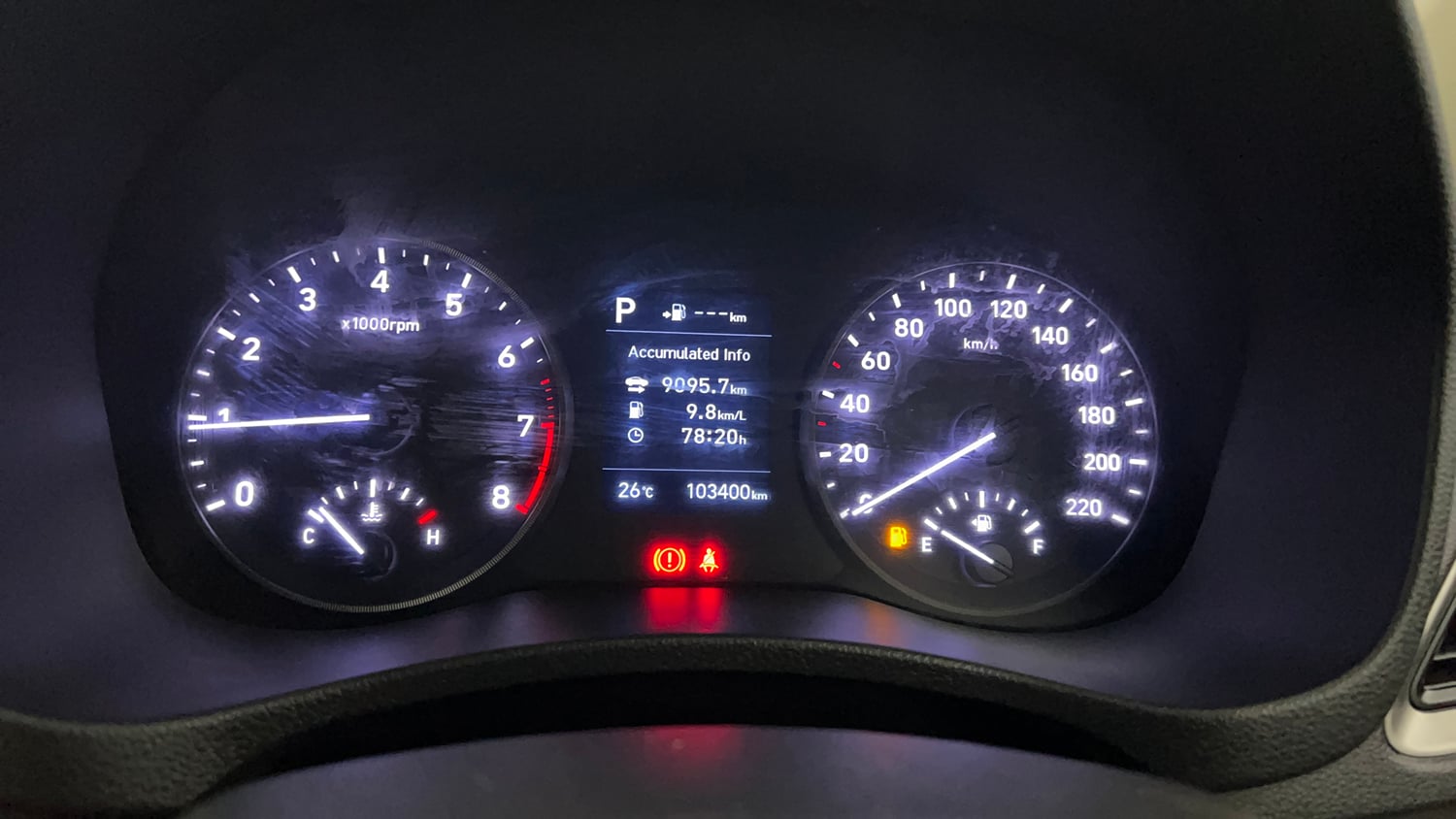 Used 2019 Hyundai Verna SX Plus 1.6 VTVT AT Petrol Automatic interior CLUSTERMETER VIEW