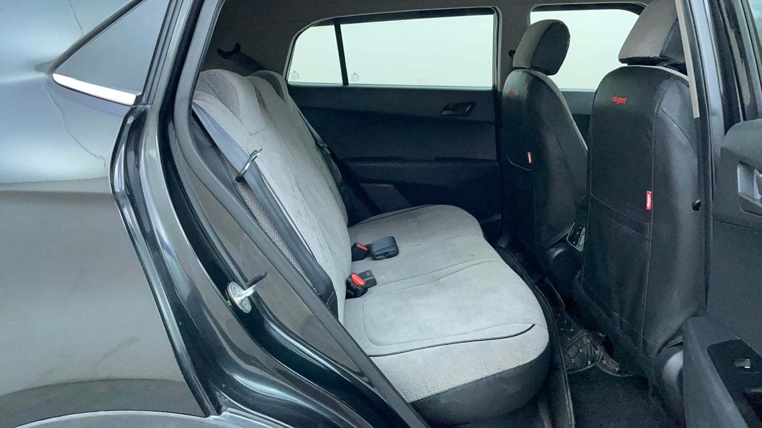 Used 2018 Hyundai Creta 1.6 E+ VTVT Petrol + CNG (Outside Fitted) Cng Manual interior RIGHT SIDE REAR DOOR CABIN VIEW