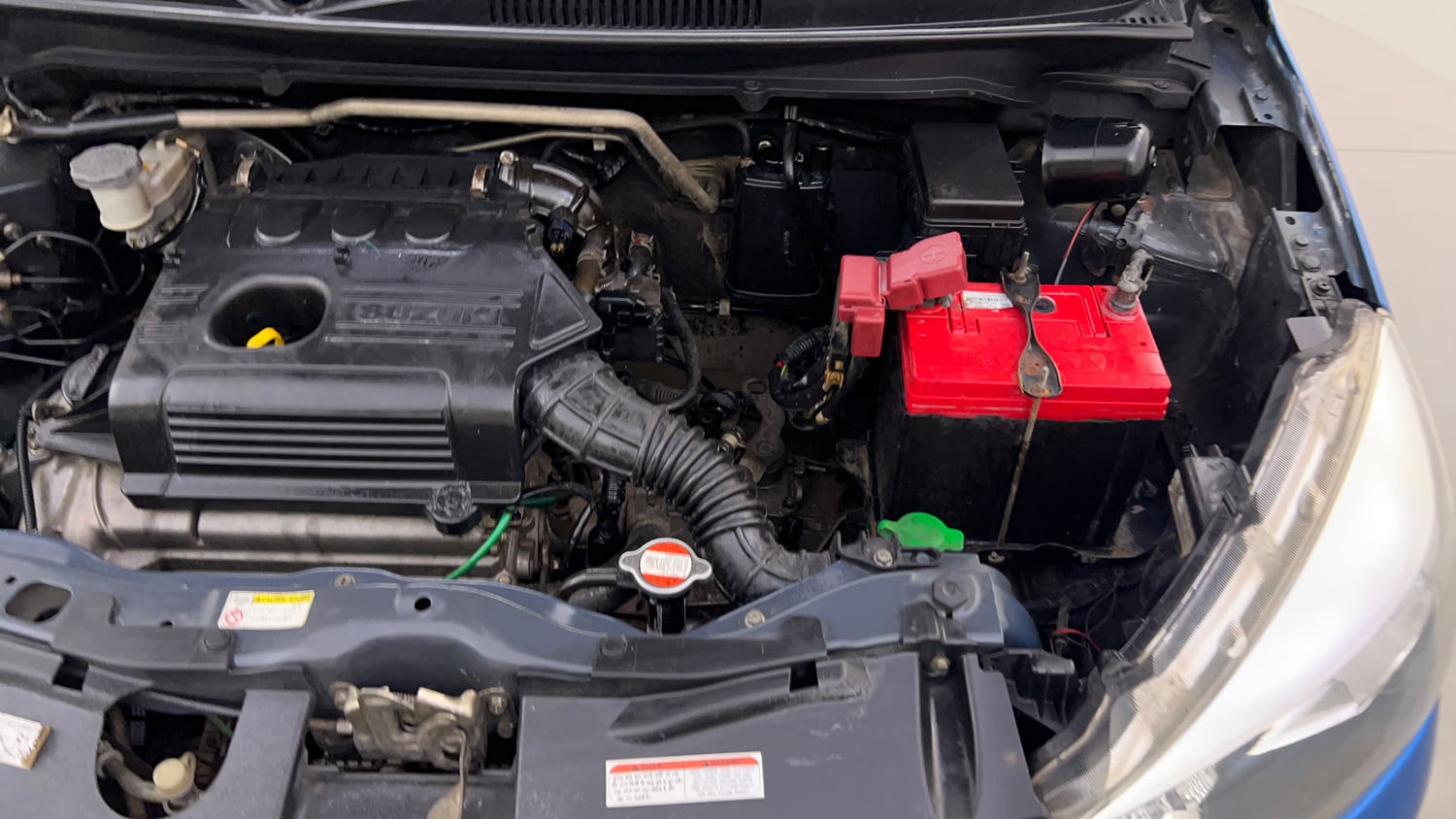 Used 2015 Maruti Suzuki Celerio VXi Petrol Manual engine ENGINE LEFT SIDE VIEW