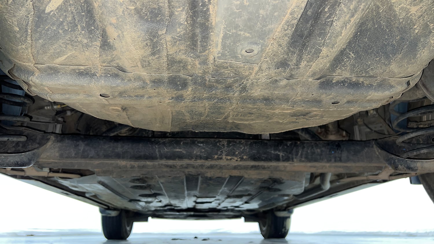 Used 2025 Honda Elevate ZX CVT Petrol Automatic extra REAR UNDERBODY VIEW (TAKEN FROM REAR)