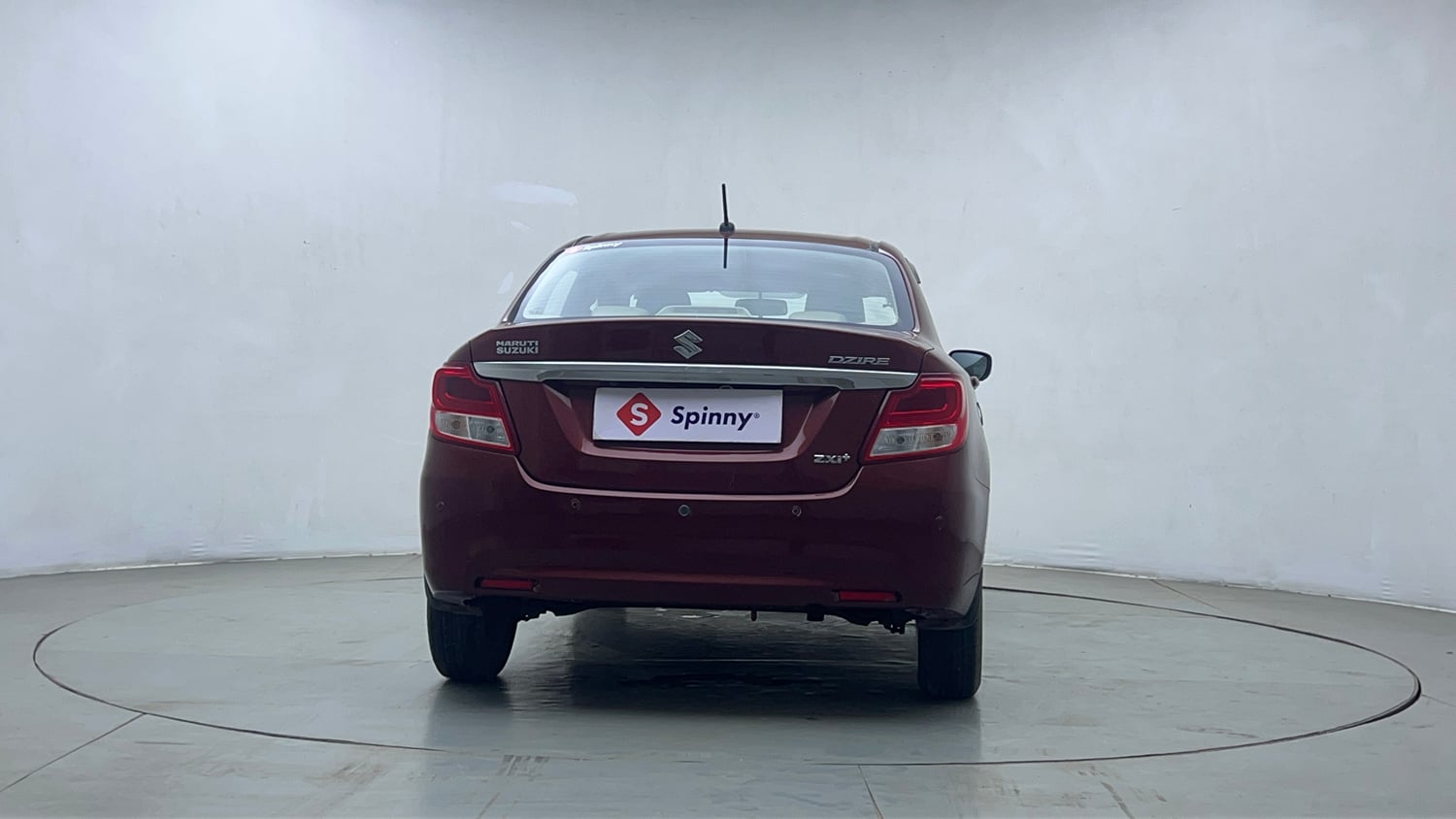 Used 2017 Maruti Suzuki Dzire ZXi Plus Petrol Manual exterior LEFT REAR CORNER VIEW