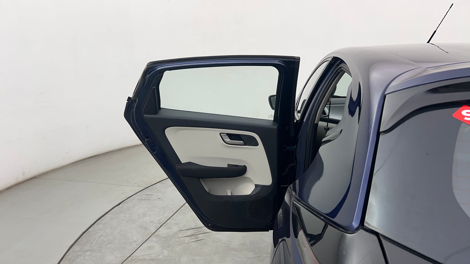 Used 2023 Tata Altroz XZ Petrol Petrol Manual interior LEFT REAR DOOR OPEN VIEW