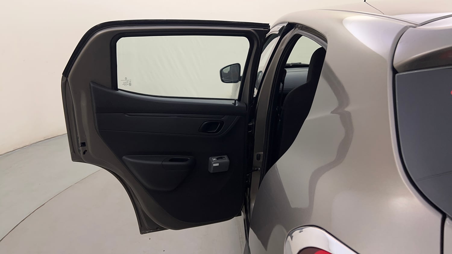 Used 2016 Renault Kwid RXT Petrol Manual interior LEFT REAR DOOR OPEN VIEW