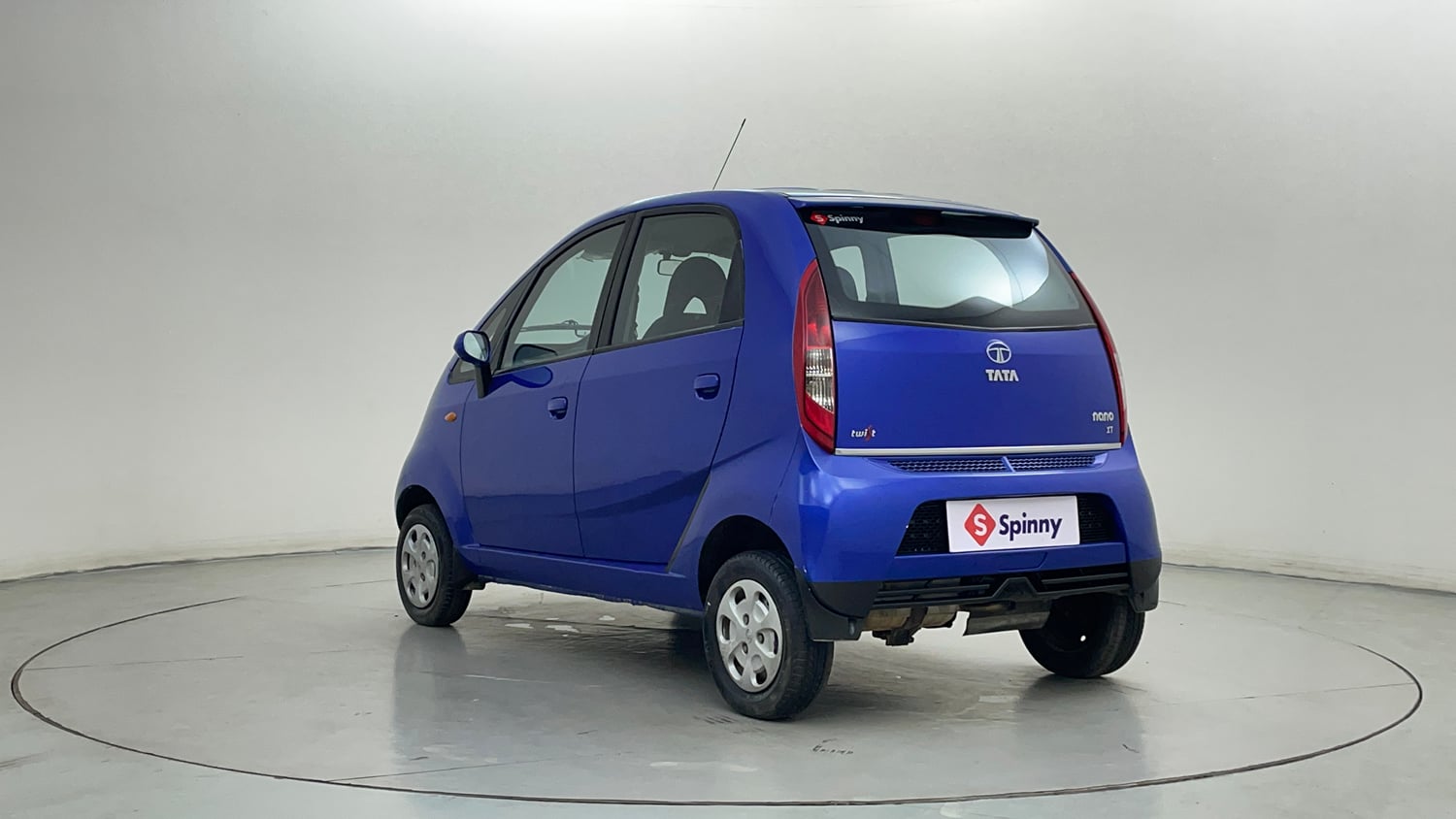 Used 2014 Tata Nano Twist XT Petrol Manual exterior LEFT REAR CORNER VIEW